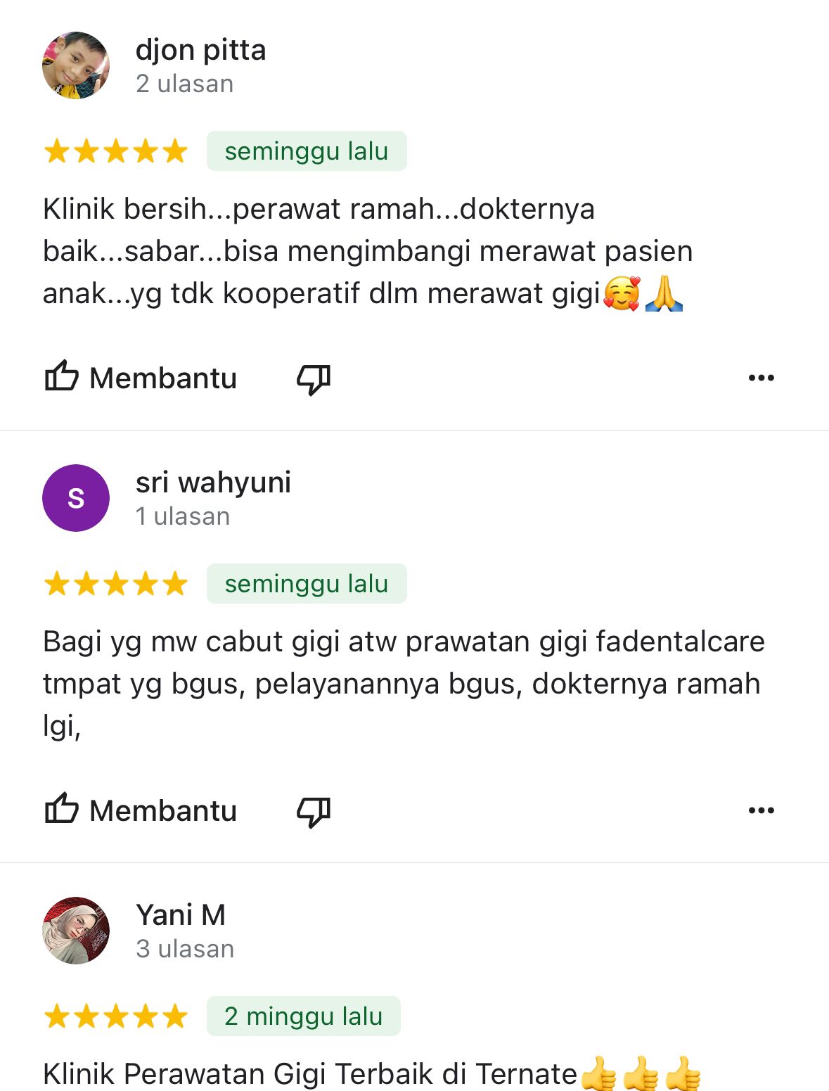 Foto Testimoni